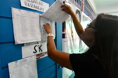 Comelec: Barangay, SK polls voters list out by August .